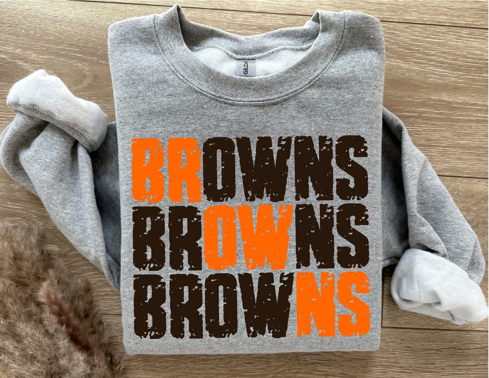 Browns, Browns, Browns Crewneck